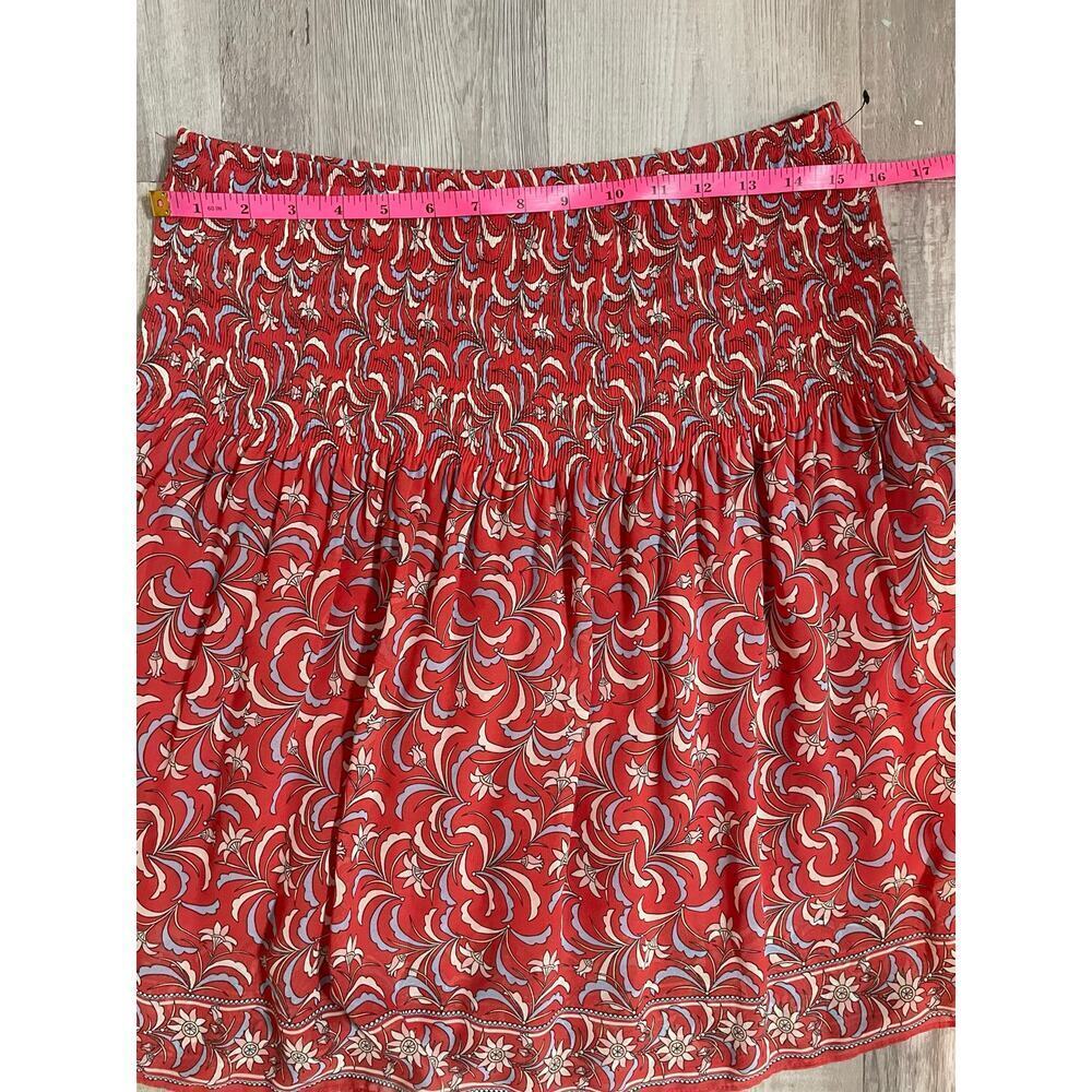 Max Studio Women's Short Printed Pleated Skirt size Medium - Picture 4 of 12